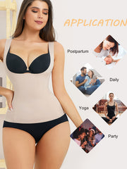 Tummy Control Tank Top Sleeveless Shapewear Women's Activewear