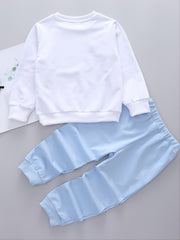 Boys Bear Printed Long Sleeve Set