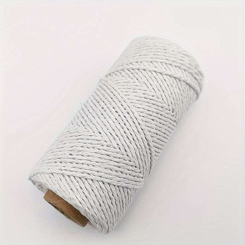 100m Cotton Rope Christmas Gift Packaging 2mm Thick Tape Vase Decoration