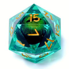 7pcs Rotatable Eyeball Polyhedral Dice Set for Cosplay Halloween Christmas