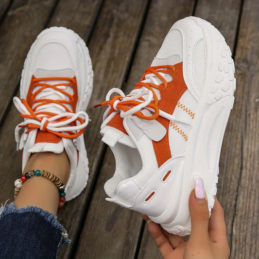 Women's Breathable Chunky Sneakers Comfortable Sport Shoes