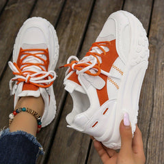 Women's Breathable Chunky Sneakers Comfortable Sport Shoes