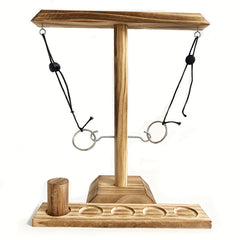Wooden Hook and Ring Game for Home Party