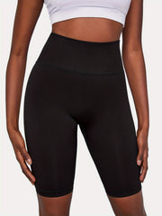 Seamless Hip Lifting Biker Shorts High Stretch Yoga Exercise Women's Activewear