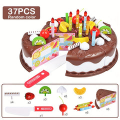 House Toy Cake Cutting Set for Girls Pretend Play