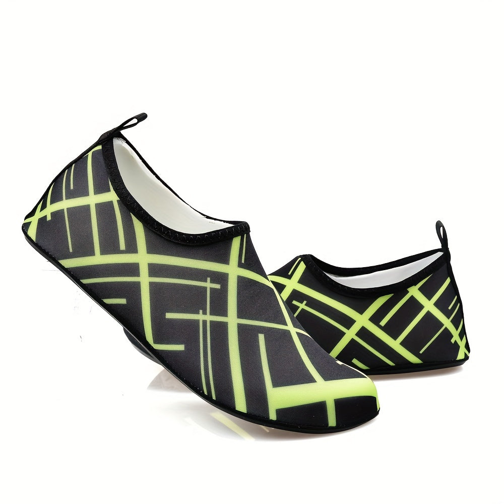 Women's Graffiti Print Sporty Water Socks Non Slip Lightweight Creek Shoes