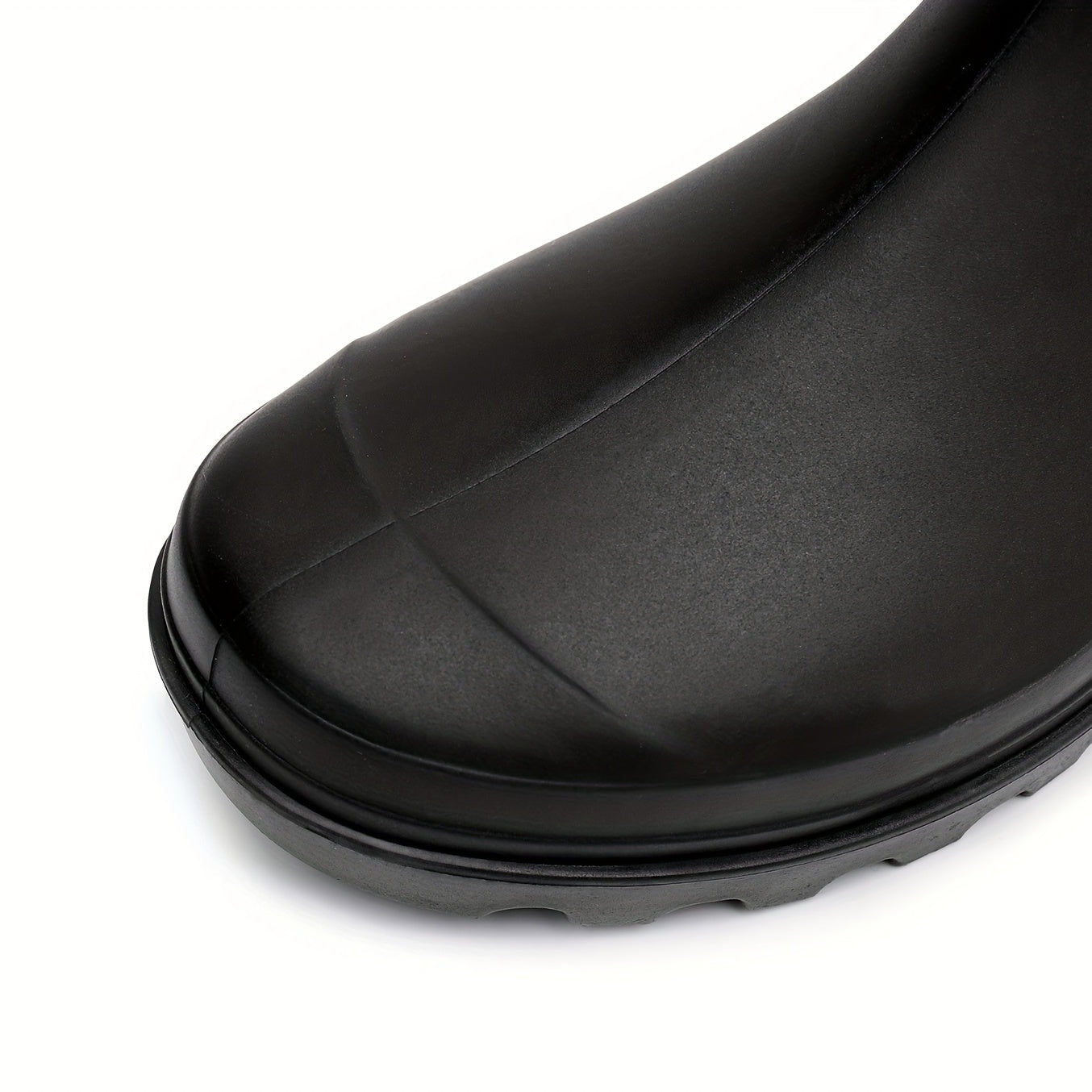 Men's High Top Rain Boots, Waterproof Non-slip Galoshes