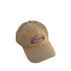 Baseball Cap Summer Sunshade Sun Hat Letter Embroidery Peaked Cap Men