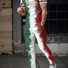 Men's Casual Loose T-Shirt & Sweatpants Set for Summer