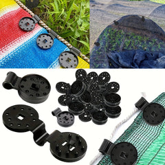 50pcs Shade Cloth Heavy Duty Lock Grips Greenhouse Shade Cloth Fix Clamp