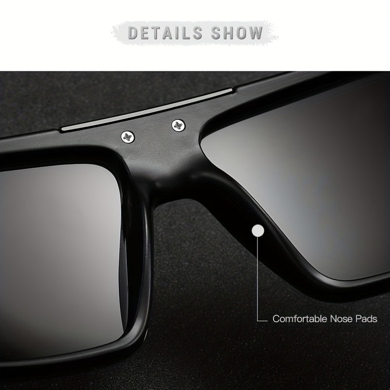 Men's Large Frame Sunglasses UV Protection Sports Goggles