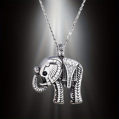 Elephant Pendant Necklace Animal Necklace Women Jewelry Necklace