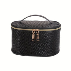 Portable Large Capacity Makeup Bag Organizer with Handle