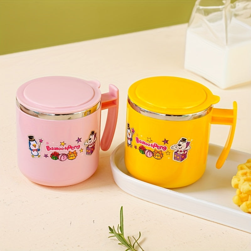304 Stainless Steel Kids' Drinking Cup Anti Fall School Kindergarten