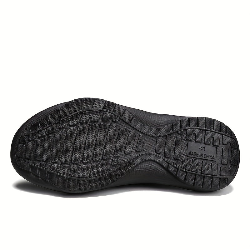Men's Striped Flip Flops Arch Support Lightweight Beach Sandals