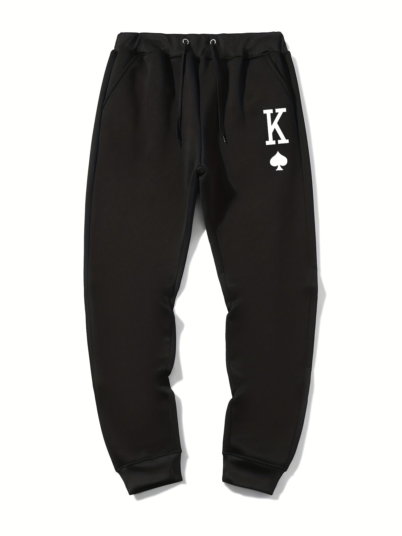 Spade K Men's Drawstring Sweatpants Loose Comfy Jogger Pants