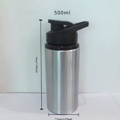 Aluminium Sports Water Bottle Flask 500ml