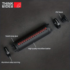 ThinkRIder Fiber Leather Handlebar Grips for City Bikes & Scooters
