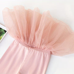 Ruffled Bow Skirt Leggings Socks Girls Accessories