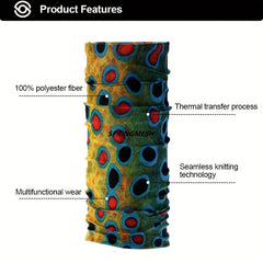 UV Protection Breathable Neck Gaiter for Outdoor Activities