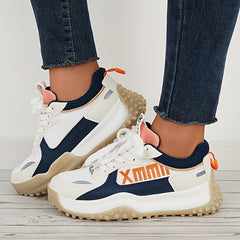 Thick Sole Chunky Sneakers Shock Absorption Sport Shoes