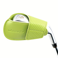 14 Colors DIY Golf Iron Cover Club Cap Double Material Protective Cover