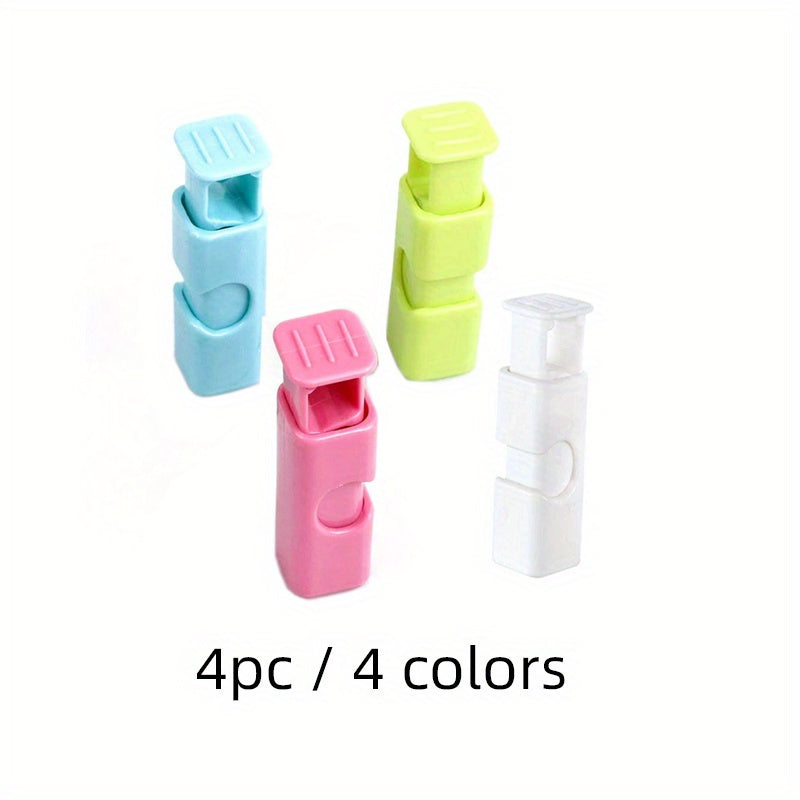 4pcs Bread and Toast Sealing Clip, Kitchen Storage Lock Type Press Type Clip