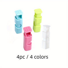 4pcs Bread and Toast Sealing Clip, Kitchen Storage Lock Type Press Type Clip