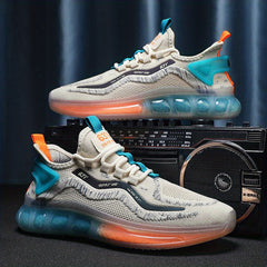 Men's Lightweight Knitted Casual Shoes For Jogging