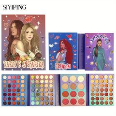 117 Colors Eyeshadow Palette Glitter Matte Satin Polarizing Eyeshadow