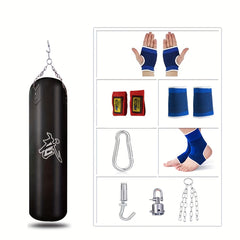 Pu Boxing Bag Set for Martial Arts Training, Home Equipment
