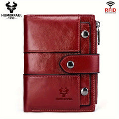 Large Capacity Leather Wallet for Women and Couples