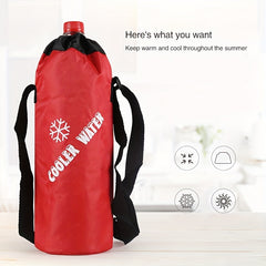 Portable Insulated Cup Cover Oxford Cloth Ice Bag Drawstring