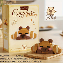 DIY Capybara Series Building Blocks Toy