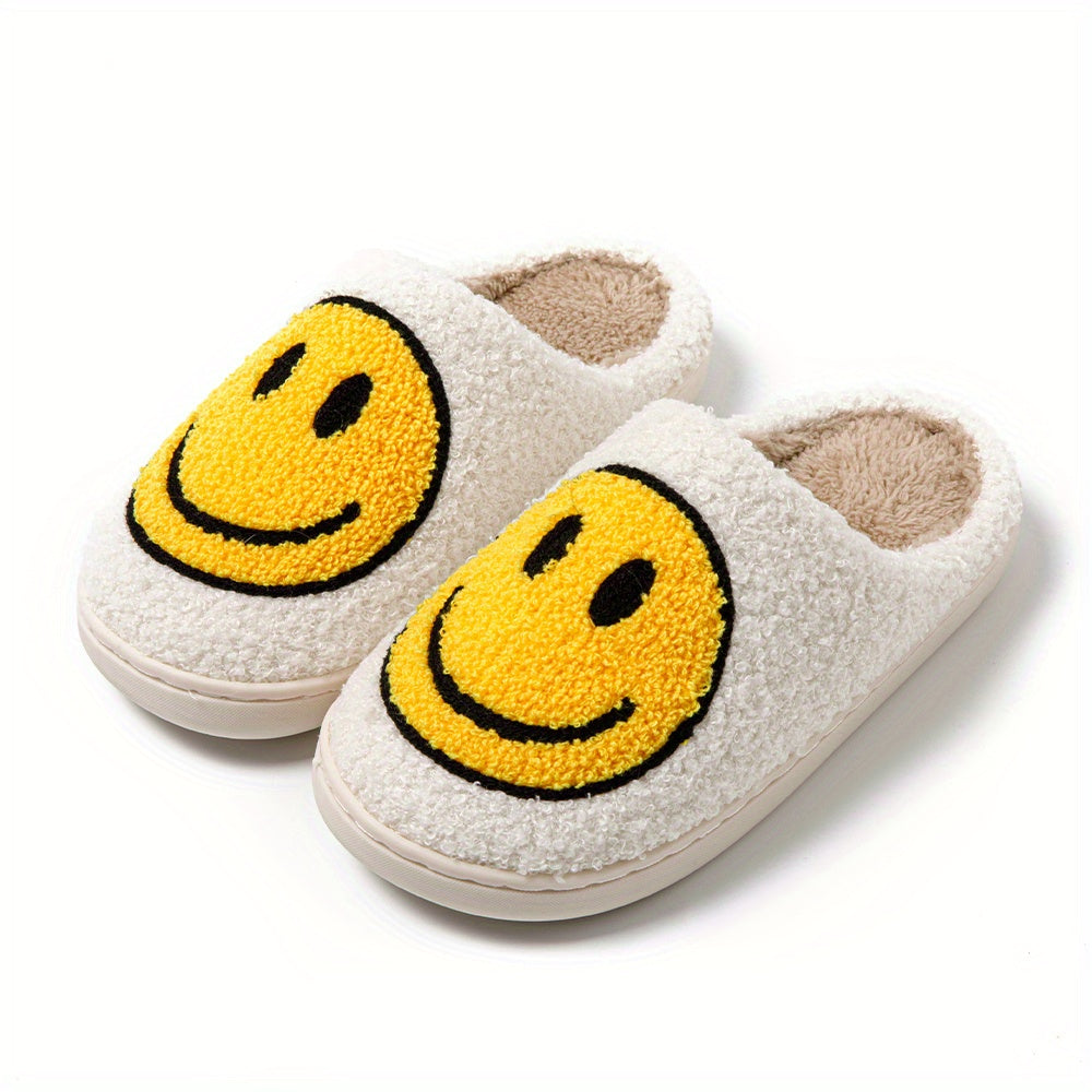 Cozy Smile House Slippers Men Winter Shoes