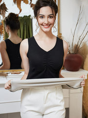 Seamless Thermal Underwear Top for Women