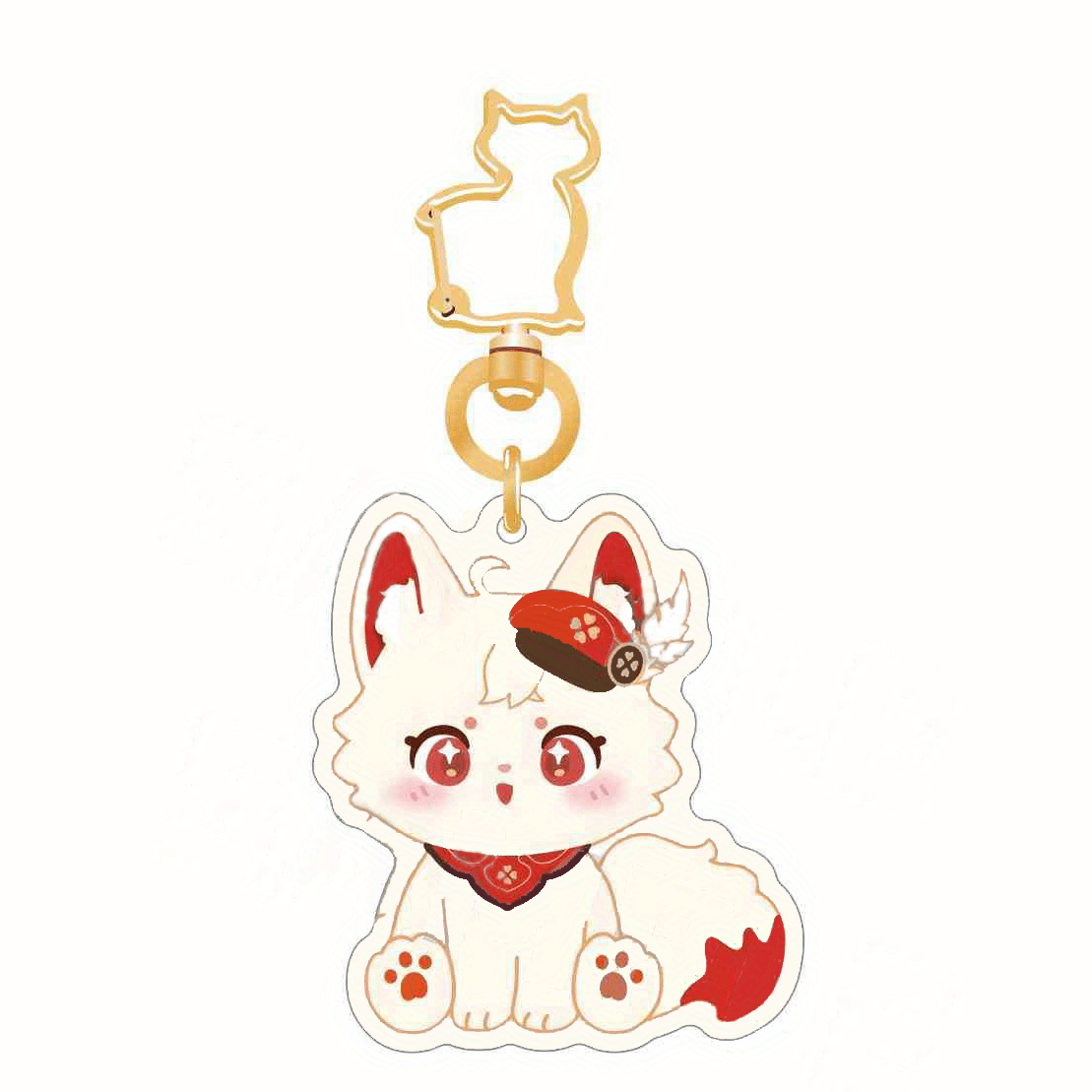 Acrylic Anime Star Keychain Decoration