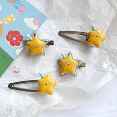 Star Key Chain & Hairpin Girl's Bag Decoration