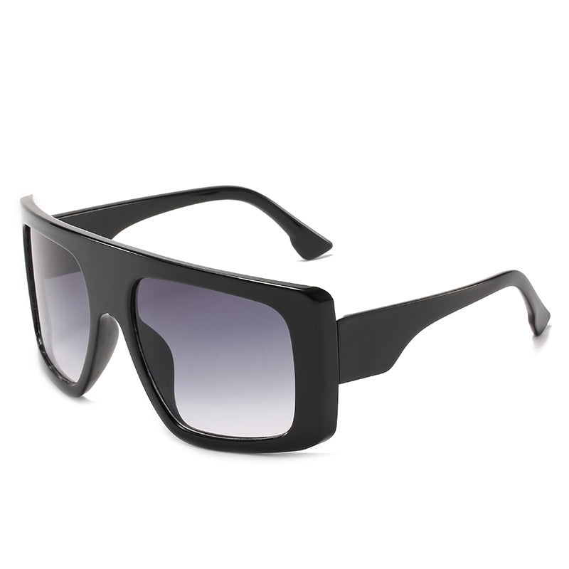 Oversized Square Frame Sunglasses UV Protection Shades For Women