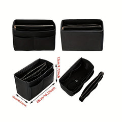 Felt Storage Pouch Insert Bag for Shoulder Bag & Backpack