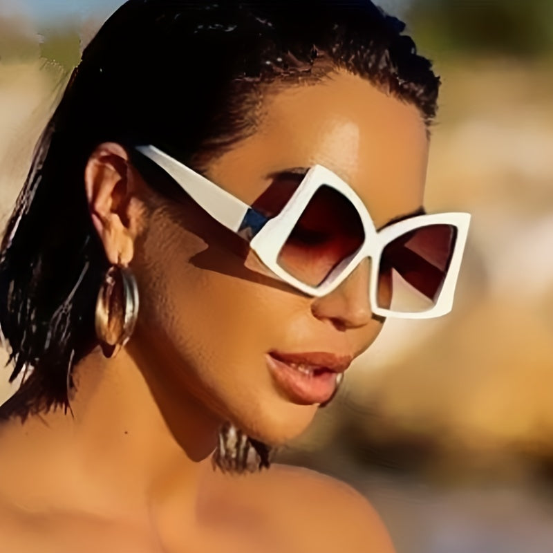 Y2K Oversized Bow Sunglasses Gradient Lens UV400