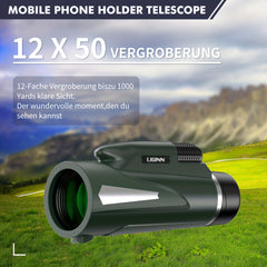 Waterproof Monocular BAK4 Prism for Bird Watching Hiking Camping