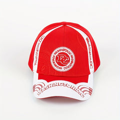 Unisex Sunshade Adjustable Baseball Cap With Letter Embroidered