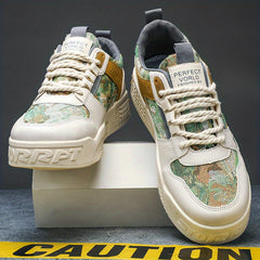 Men's High-Traction Skate Shoes Breathable Sneakers