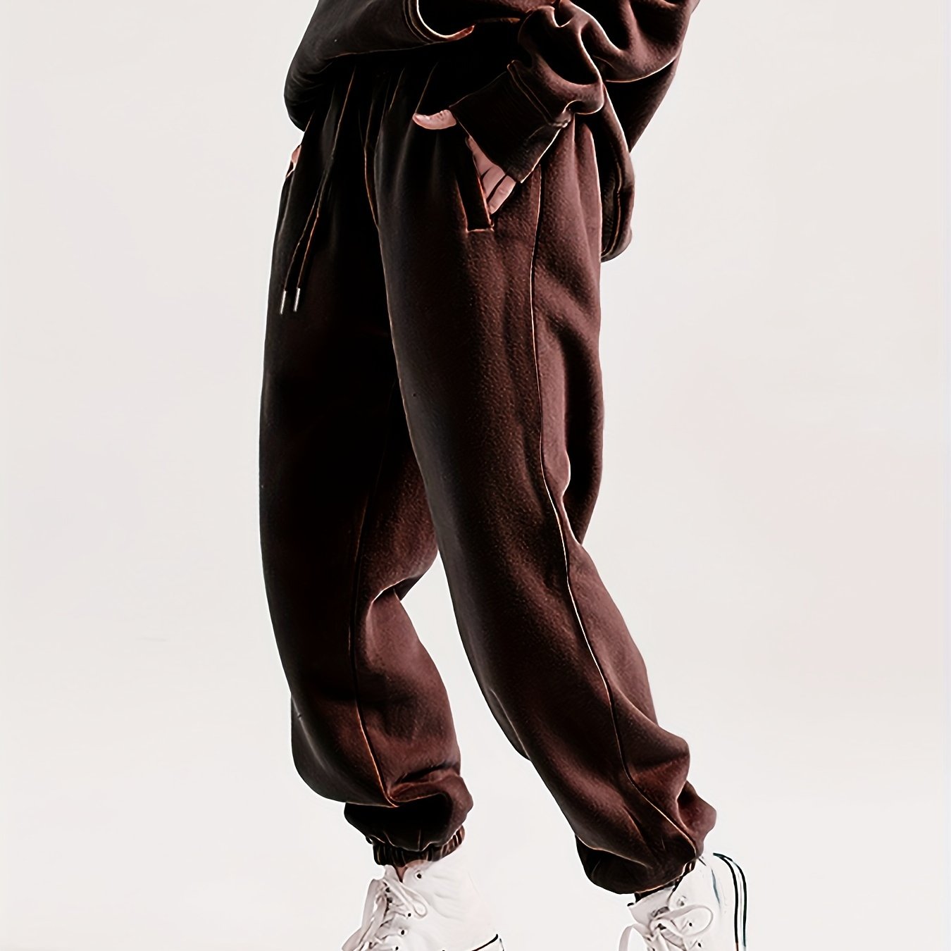 Stylish Drawstring Pockets Jogger Pants for Women