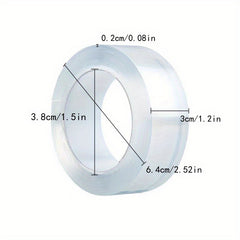 Nano Tape Double Sided Adhesive Transparent Acrylic Washable Nano Glue