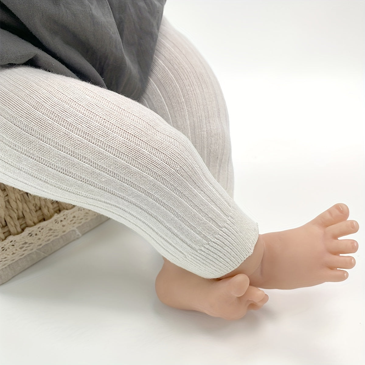 Baby Girls Warm Knitted Tights Outwear Pantyhose for Winter