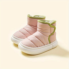Girls' Plus Fleece House Shoes Non Slip Indoor Winter Shoes