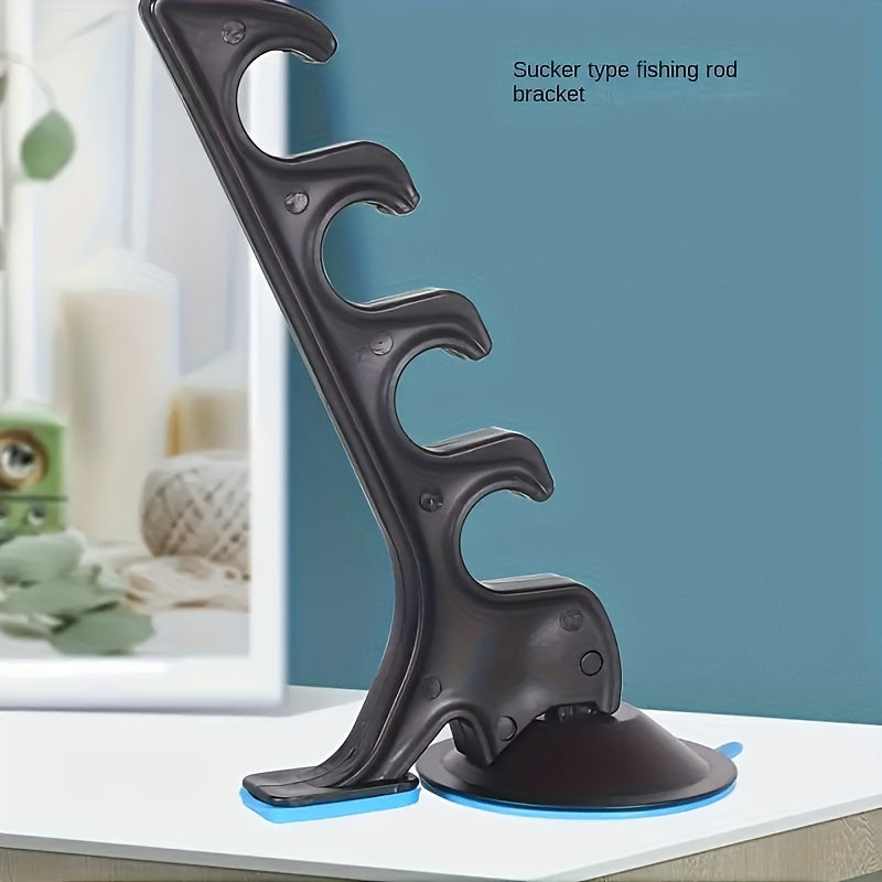 Suction Cup Fishing Rod Holder Indoor Outdoor Rod Rack