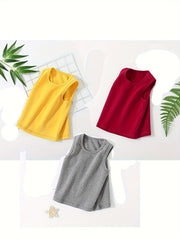 Kids Body Vests Multicolor Options Spring Summer Autumn Winter Style